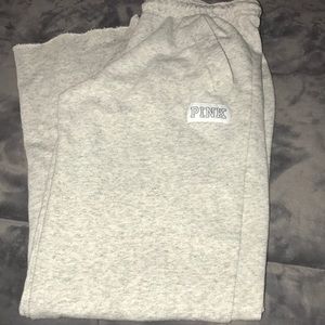 VS PINK Gray sweatpants. Size Small NWOT